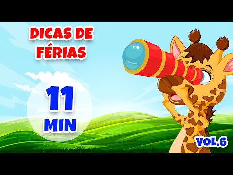 Dicas de Férias Vol. 6 - Giramille 11 min | Desenho Animado Musical