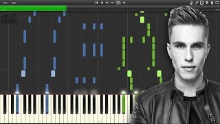 Nicky Romero &amp; Stadiumx - Harmony (PIANO TUTORIAL)