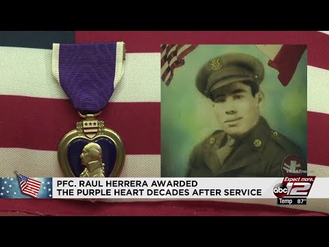 Video: Family of fallen World War II veteran receives Purple Heart on behalf of loved one