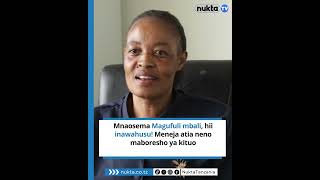 MNAOSEMA Magufuli mbali hii inawahusu! Meneja atia neno