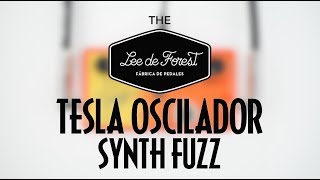 Video thumbnail for Lee de Forest Tesla Oscilador Synth Fuzz by Pedal of the Day