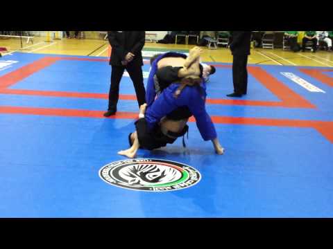 WPJJF Abu Dhabi UK Trials 2015 - Viking Wong (Legacy BJJ) VS David Hulland (Gracie Barra Derby)