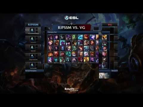 ESL SEE PLAYOFF  Team RIP Soraka Solo Mid VS. Void Gaming
