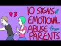 10 Signs of Emotional Abuse from Parents