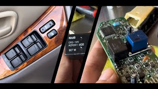 Lexus RX300 Window Switch Relay Fix
