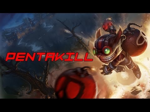 Pentakill Ziggs - Olha a bomba !! [FuriiousRJ] (HD)