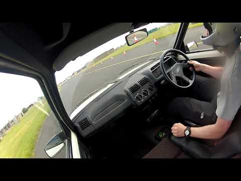 Peugeot 205 Rallye UK Testing