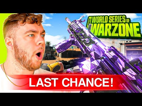 Spectating The LAST CHANCE Qualifiers For The World Series Of Warzone LAN!