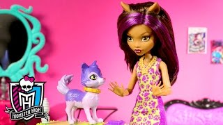 Clawdeen Wolf Opens Up with Her Clawesome Pet Salon! | Fangtastic Fall Series | Monster High