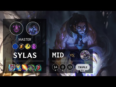 Sylas Mid vs Kassadin - EUW Master Patch 11.3
