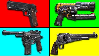 Every Call of Duty Zombies Pistol