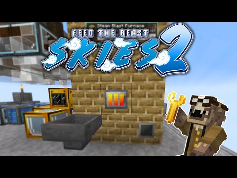 Unlocking Steel with Modern Industrialization!? | FTB Skies 2 Ep4