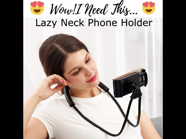 Neck Hanging Holder For Tablet Phone    حامل للجوال والكمبيوتر اللوحي  بطرق آستعمال متعددة