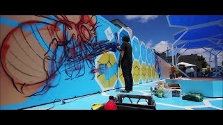 Adelaide's Blue Hive - Mural Painting