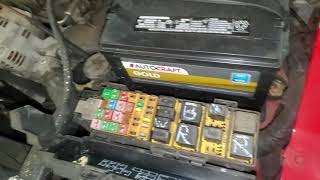 2005 Jeep Liberty AC Relay & Fuse Blower Motor Relay & Fuse Location