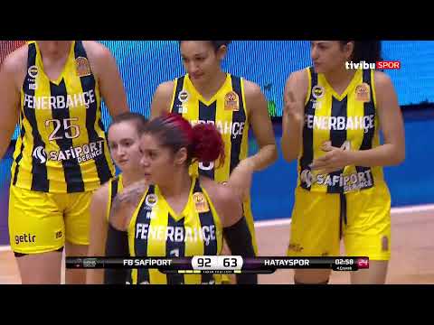 KBSL Özet | Fenerbahçe Safiport 95-69 Hatayspor