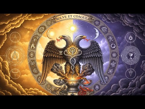 The Double-Headed Eagle — The Hermetic Axis of the Self (Alchemy & Jung)