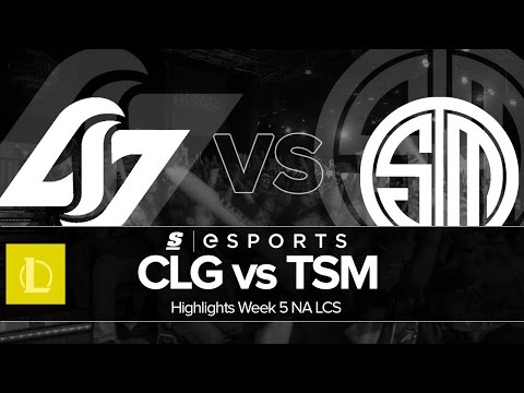 Highlights: CLG vs TSM (NA LCS Summer W5D3 Full Series)