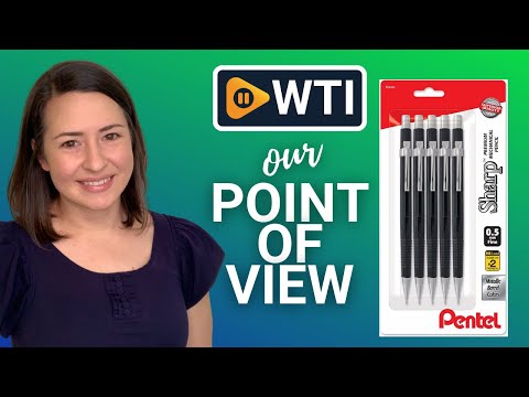 Pentel Sharp Mechanical Pencil - WTI product video review
