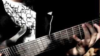 Oni 8 string Macassar Ebony Top & Axe FX Standard test (Meshuggah - Closed Eye Visuals  cover)