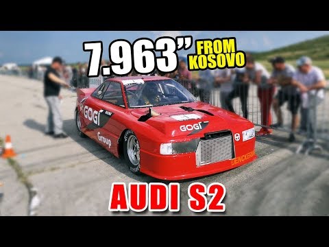 Red Audi S2 enters 7sec club !! | Autokinisimag