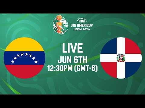 Class. 5-8 | Venezuela v Dominican Republic | Full Basketball Game | FIBA U18 AmeriCup 2026