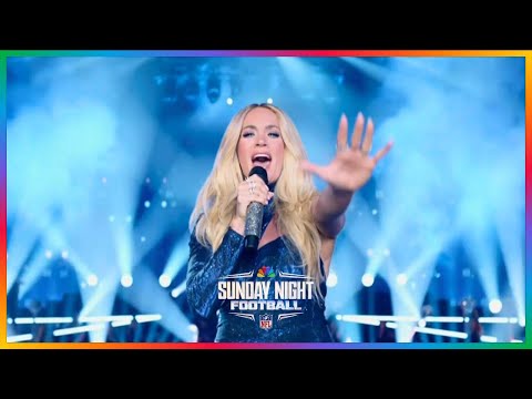 NBC Sunday Night Football 2025 Theme - Carrie Underwood “Waiting All Day For Sunday Night”