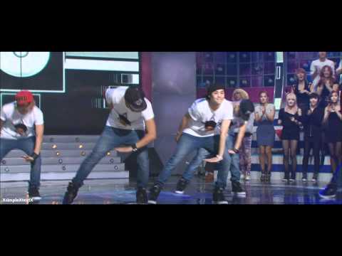 BEAST \ B2ST - 비스트 VS MBLAQ - 엠블랙100909 STAR DANCE BATTLE [HD]