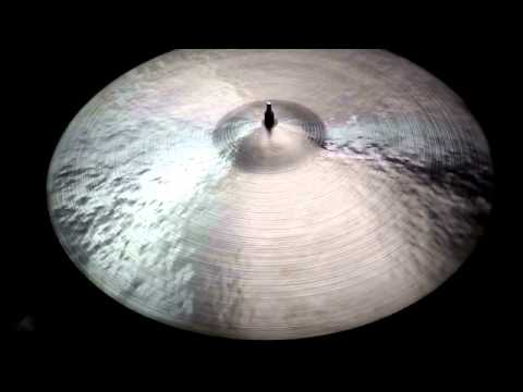 22 Rustico Ride, 2456g - Handcrafted cymbals by Craig Lauritsen