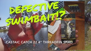 Got Unlucky, Catch 22 Threadfin Shad Castaic Swimbait, LTB Box Sept. 2017 Fall Bonus Lure