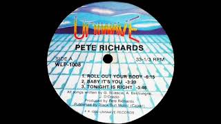 Download lagu Pete Richards - Baby It's You (Dj ''S'' Rework) mp3