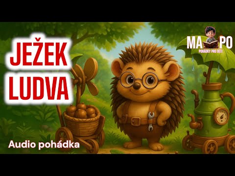 JEŽEK LUDVA 🦔 Vynálezce a dobrodruh | Audio pohádka pro děti