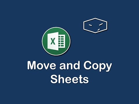 ms office excel move and copy sheets