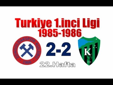 [1986.02.16] 1985-1986 22.Hafta Zonguldak - Kocaeli 2-2
