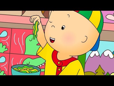 Caillou and Slime | Caillou Cartoon