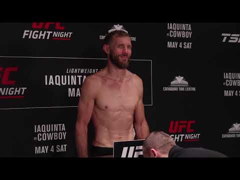 Donald 'Cowboy' Cerrone | UFC Ottawa Official Weigh-In