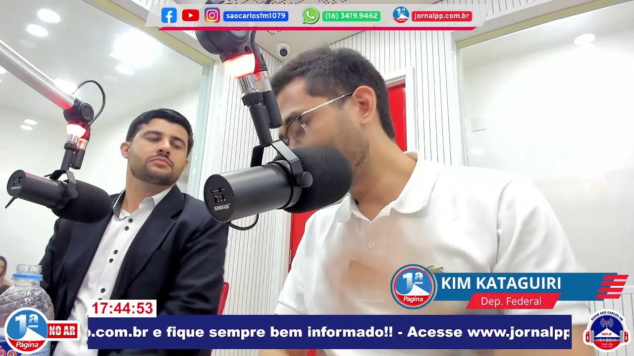 🎙️ ENTREVISTA ESPECIAL NO PRIMEIRA PÁGINA NO AR