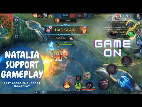 BEST SUPPORT/ASSASSIN GAMEPLAY(NATALIA)