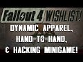 FALLOUT 4 Wishlist: Dynamic Apparel, Hand-To ...