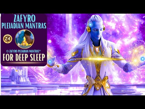 THEY HEAL YOU WHILE YOU SLEEP/DEEP SLEEP WITH© ZAFYRO PLEIADIAN MANTRAS®/  #healingmusic #meditation