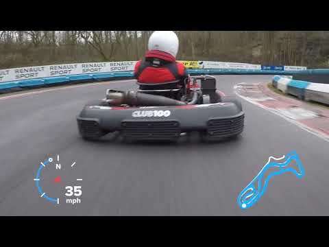 Club 100 Lightweight Sprint Championship Round 1 Buckmore Park Heat 8