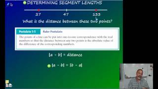 G15B -  Ruler Postulate