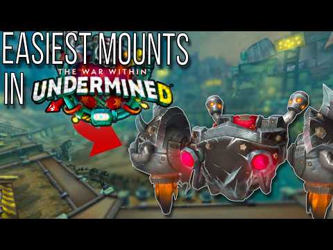 EASIEST Mount Farming Guide for Casual Players in Undermine! | World of Warcraft: The War Within