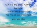 Morning Parade- "Headlights" Lyrics 