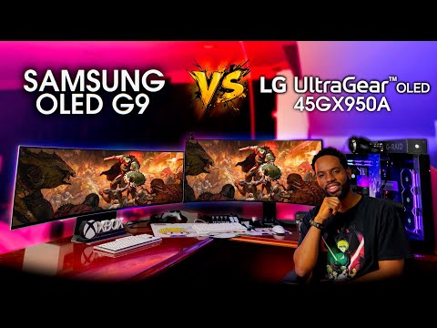 LG GX9 VS SAMSUNG G9 OLED | WHICH OLED ULTRAWIDE IS THE BEST FOR YOU | 4K VS 1440P | 21:9 VS 32:9