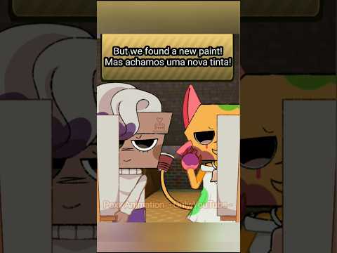 Scraps and Brusha want Blot's paint! 💔💔 Dandy's World animation #dandysworld