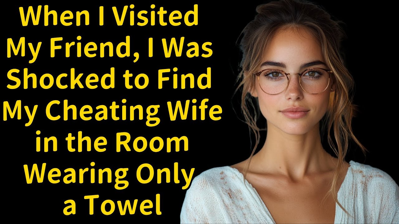 When I Visited My Friend, I Was Shocked to Find My Cheating Wife in the Room Wearing Only a Towel...
