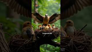 A Mother’s Silent Sacrifice|She Hurts, They Smile🫰💛🐦🌿 #shortsviral #birds #nature #mother #ai