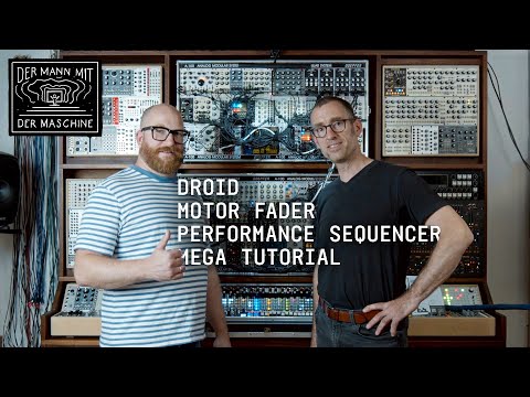 DROID Motor Fader Performance Sequencer/Moto Kit | Explained by Der Mann mit der Maschine