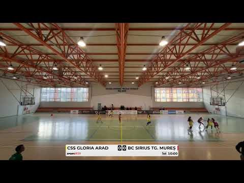 CN U15F: CSS Gloria Arad - ACS BC Sirius Tg. Mureș